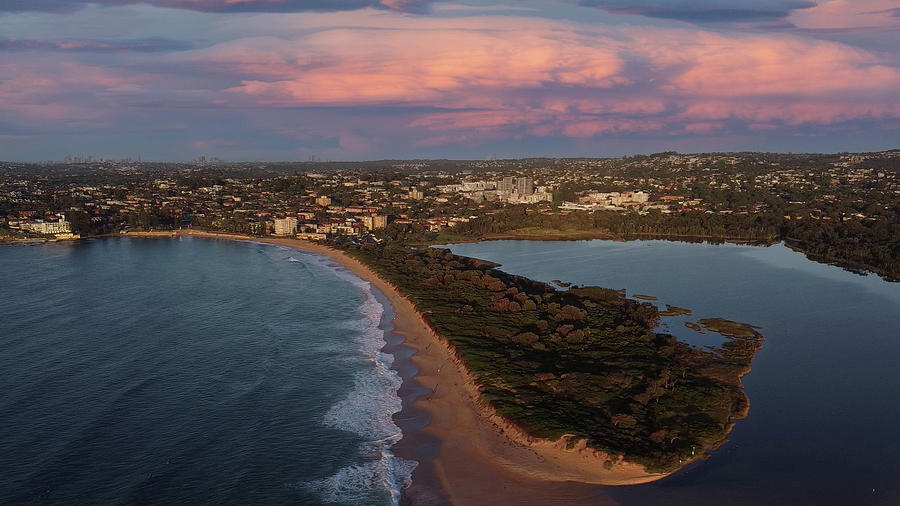 Sunrise in Dee Why Photograph by Andre Petrov