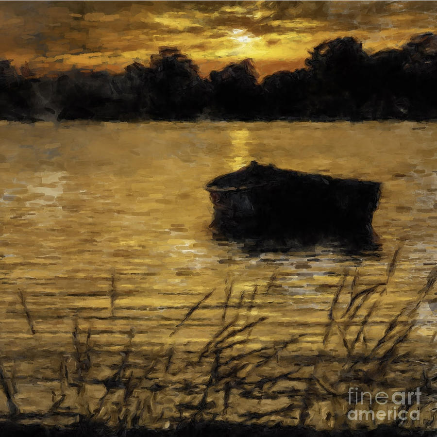 Sunrise in Delacroix Painting by Gary Arnold