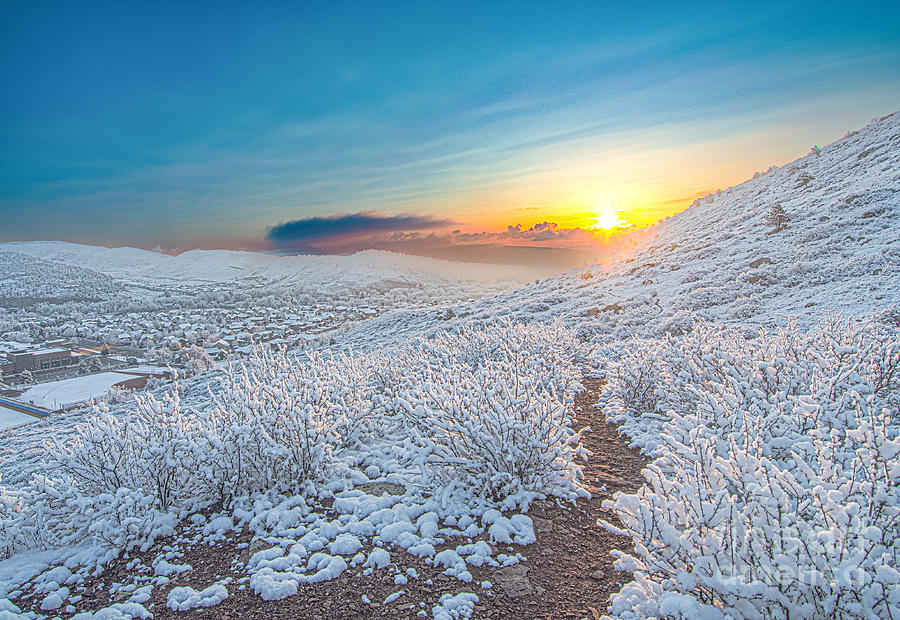 Sunrise in Lyons Photograph by Metaphor Photo Sunrise in Lyons Photograph by Metaphor Photo