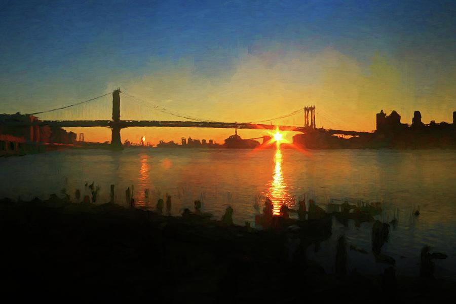 Sunrise In New York Photograph by Alice Gipson