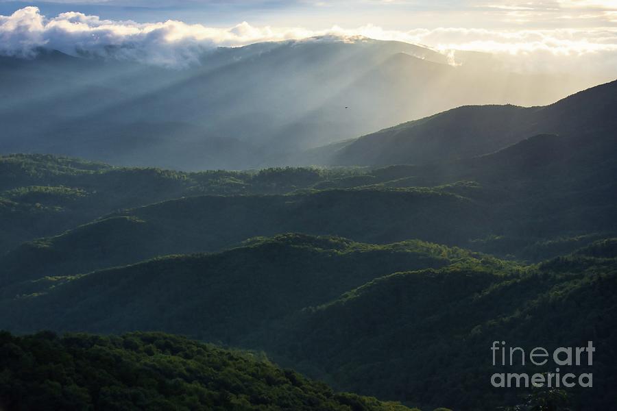 Sunrise In North Georgia Mountains 7 Photograph by Andrea Anderegg