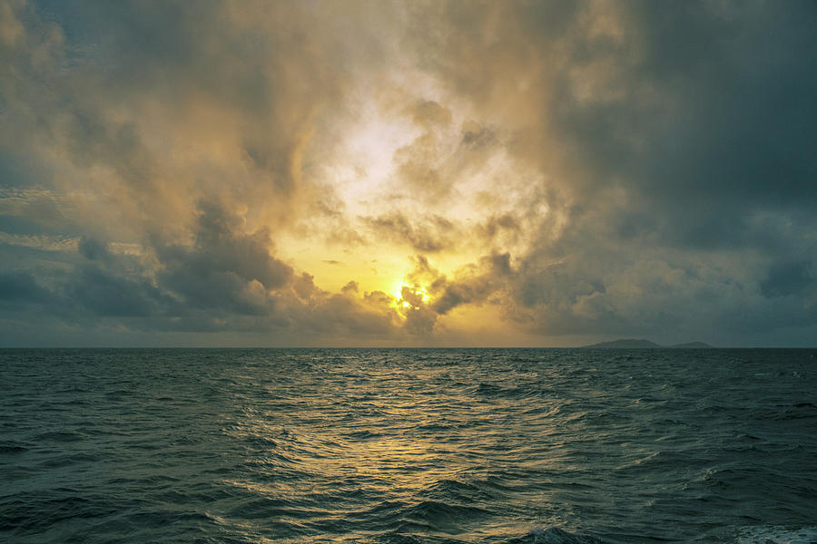 Sunrise in the Indian Ocean Photograph by Dubi Roman