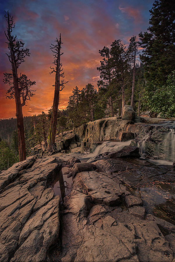 Sunrise in Tahoe Photograph by Jon Glaser