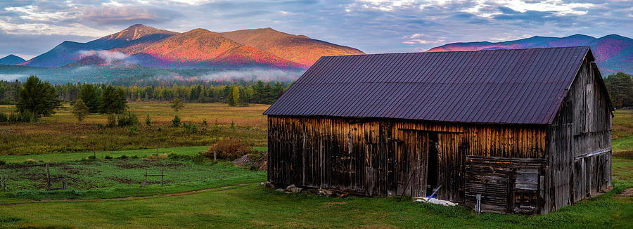 Sunrise in the Adirondacks Photograph by Mark Papke