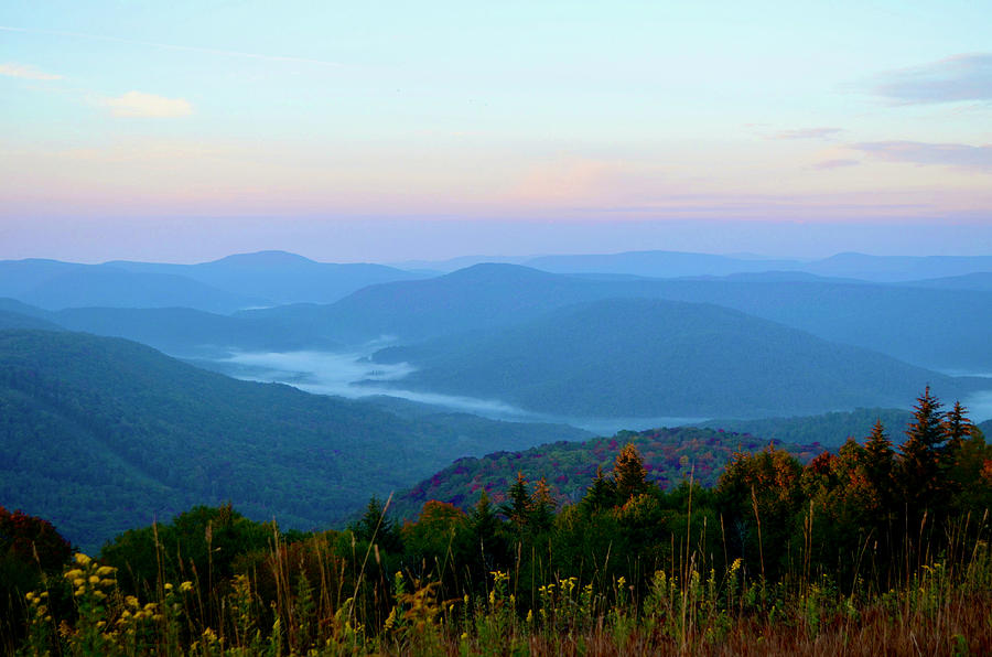 Sunrise in the Appalachians Photograph by Amber Harris - Fine Art America