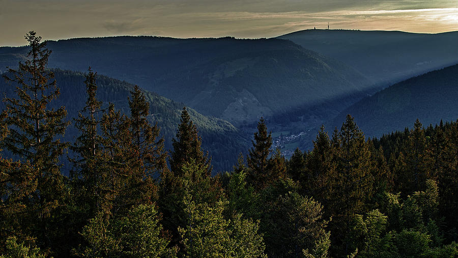 Sunrise in the Black Forest Photograph by Ioannis Konstas