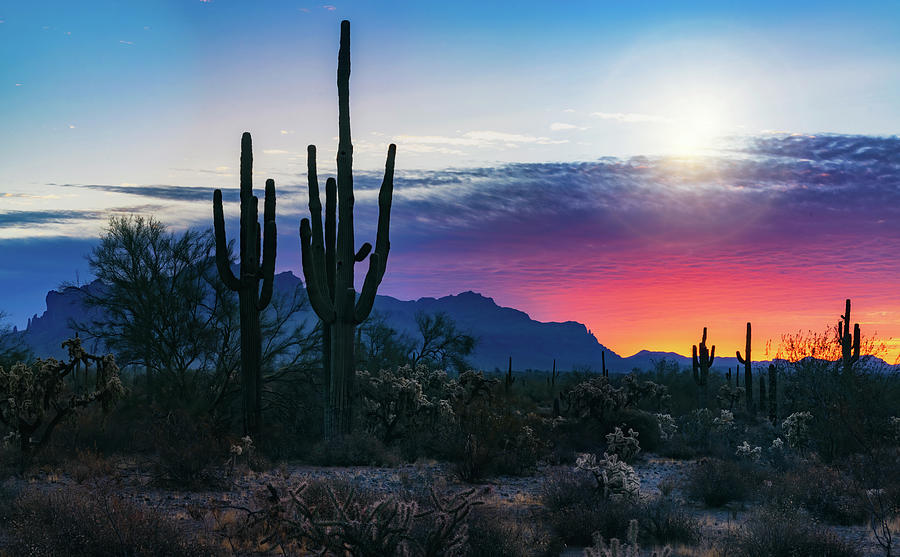 Sunrise Is A Calling In The Southwest Photograph by Saija Lehtonen ...