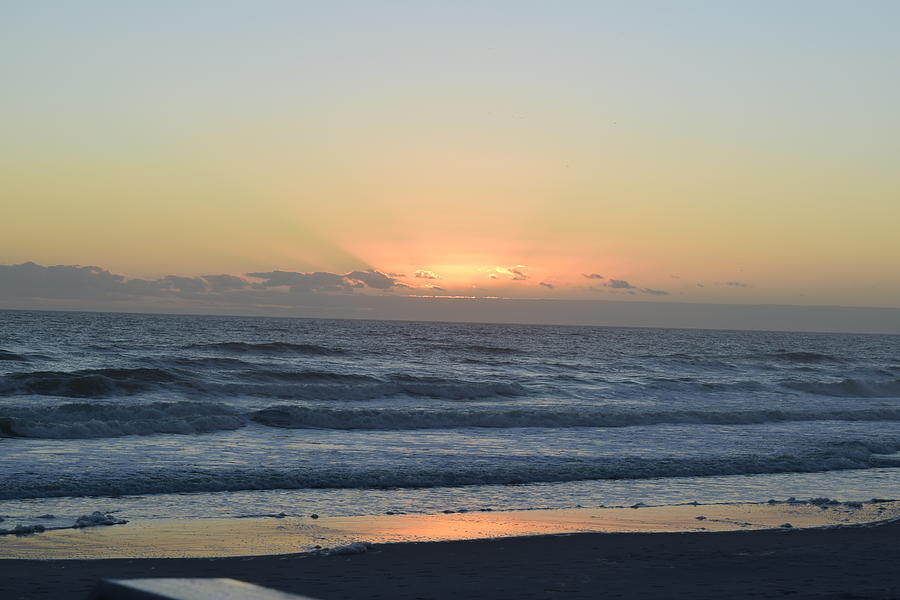 Sunrise Jacksonville Beach I Photograph by Christey Merton
