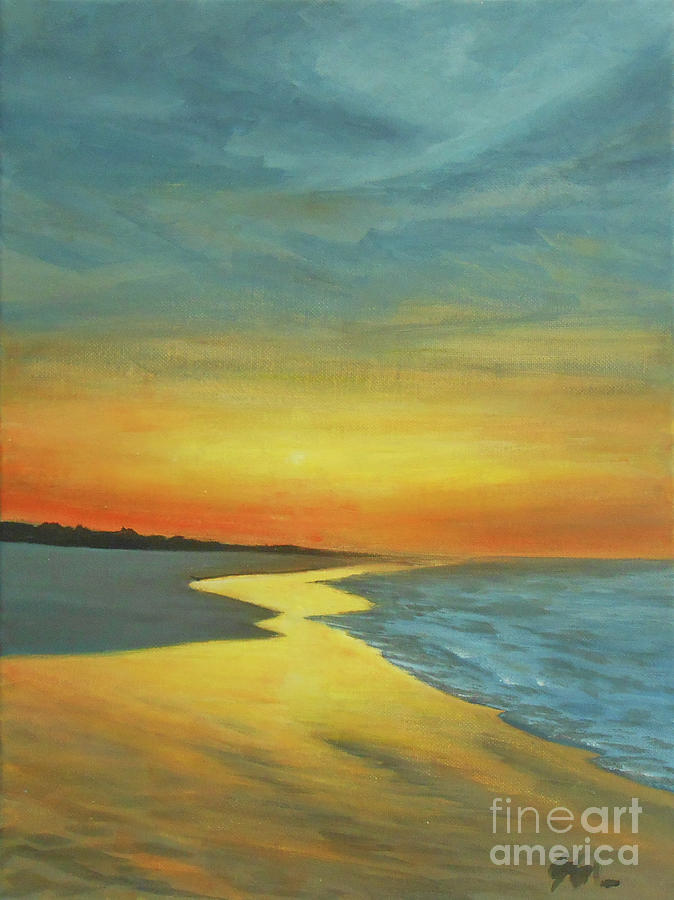 Sunrise Painting by Jane See