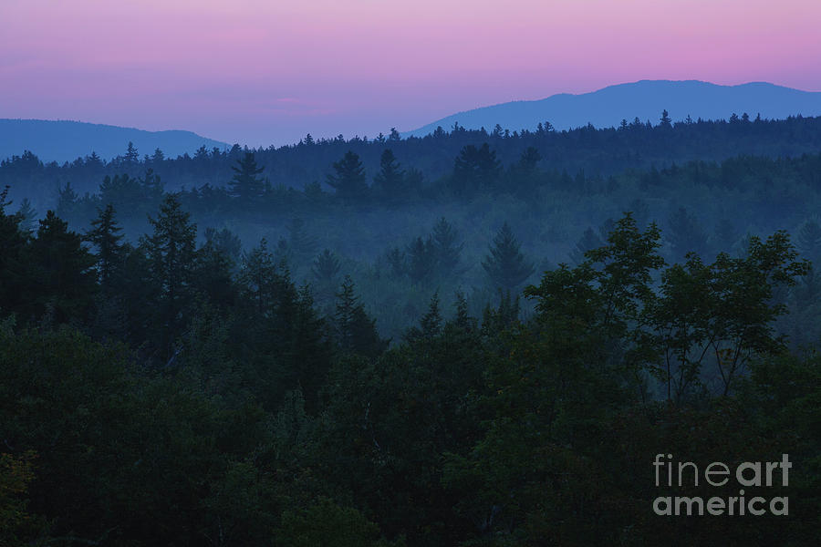 Mountain Photograph - Sunrise - Kancamagus Highway, New Hampshire by Erin Paul Donovan