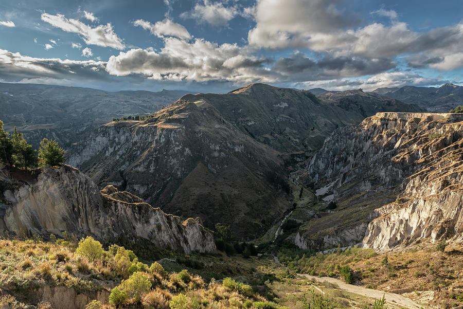 Sunrise light illuminating the top of the gorge of Toachi river Photograph by Henri Leduc Sunrise light illuminating the top of the gorge of Toachi river Photograph by Henri Leduc
