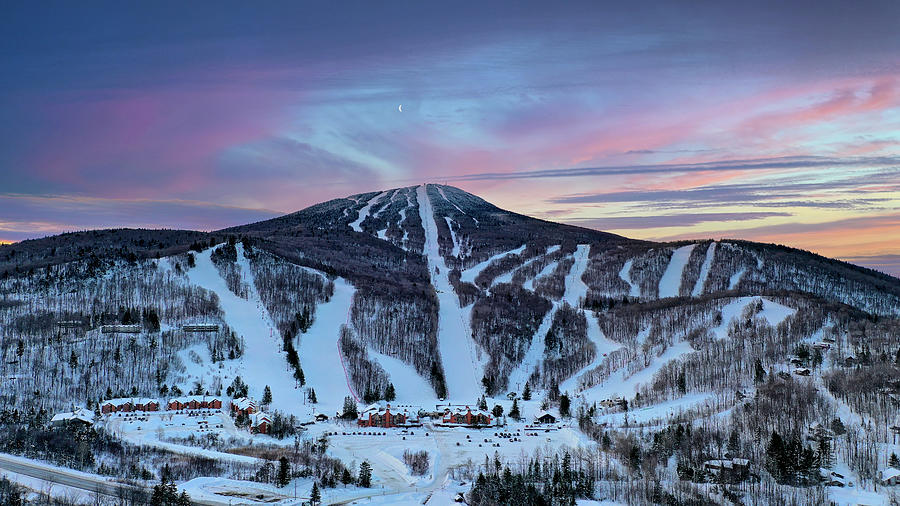 Sunrise Moonset at Pico Wide Photograph by Daniel Buzan Photography ...