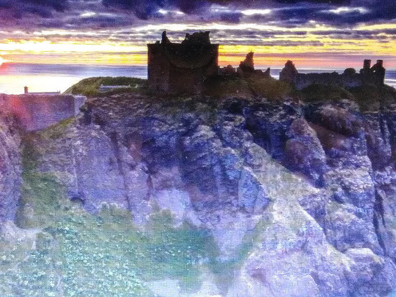 Sunrise Morning Castle Background Digital Art by Marie Jean- Baptiste ...