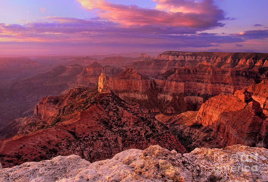 Sunrise Mount Hayden Point Imperial Grand Canyon Np Photograph by Dave Welling