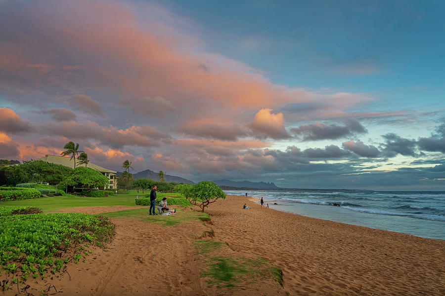 Sunrise Nukolii Beach Kauai Hawaii 7R2_DSC4063_01082018 Photograph by Greg Kluempers