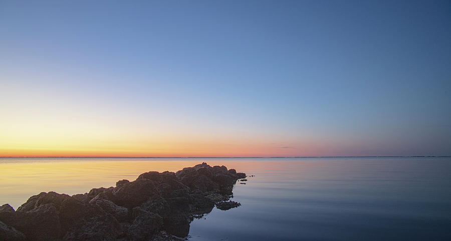 Sunrise on Cedar Island North Carolina Photograph by Bob Decker