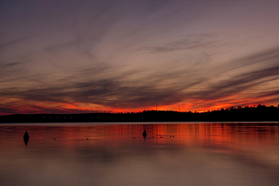 Sunrise On Lake Photograph by Carlos Arenas Ruiz - Fine Art America