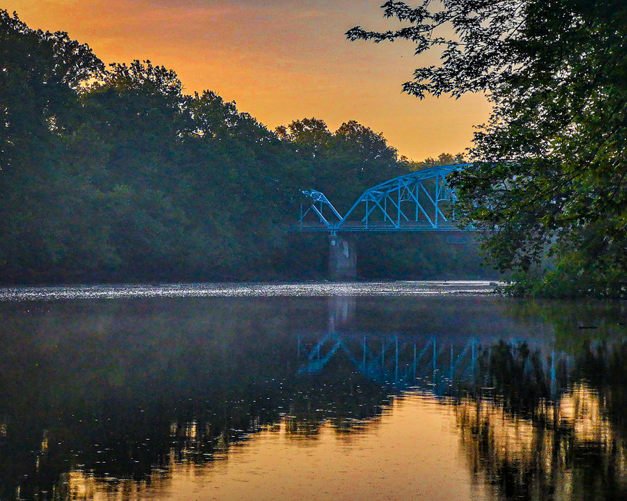 Sunrise on the Wabash River Photograph by Danny Mongosa