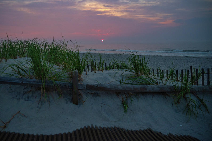 Sunrise Ove the Dunes Photograph by Matthew DeGrushe