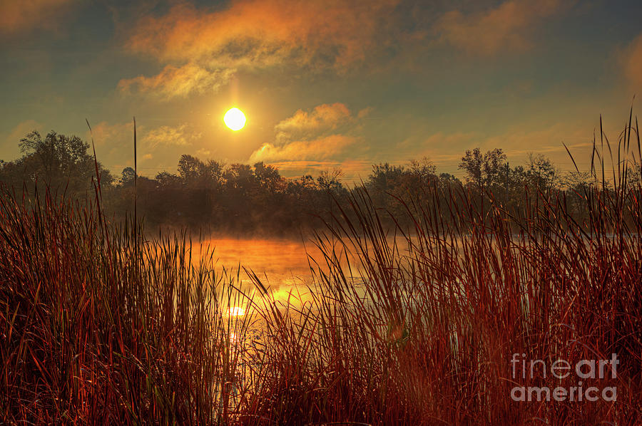 Sky Photograph - Sunrise Over Frisco Lake by Larry Braun Sky Photograph - Sunrise Over Frisco Lake by Larry Braun