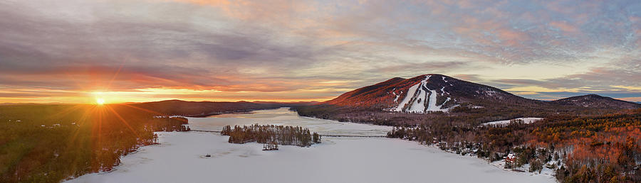 Sunrise Over Moose Pond Photograph by Darylann Leonard Photography