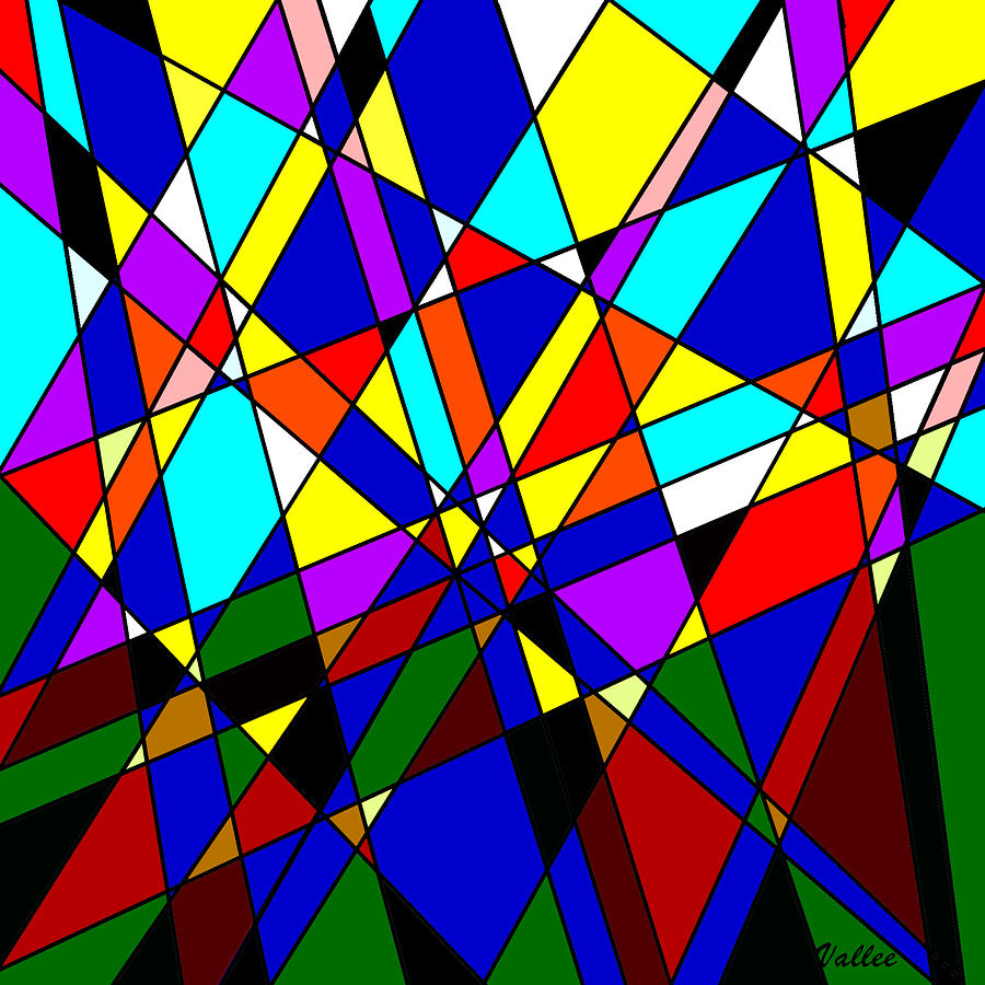 Sunrise Over Mountains Digital Art by Vallee Johnson Sunrise Over Mountains Digital Art by Vallee Johnson