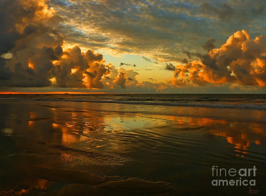 Sunrise Over Myrtle Beach Photograph by Jeff Breiman