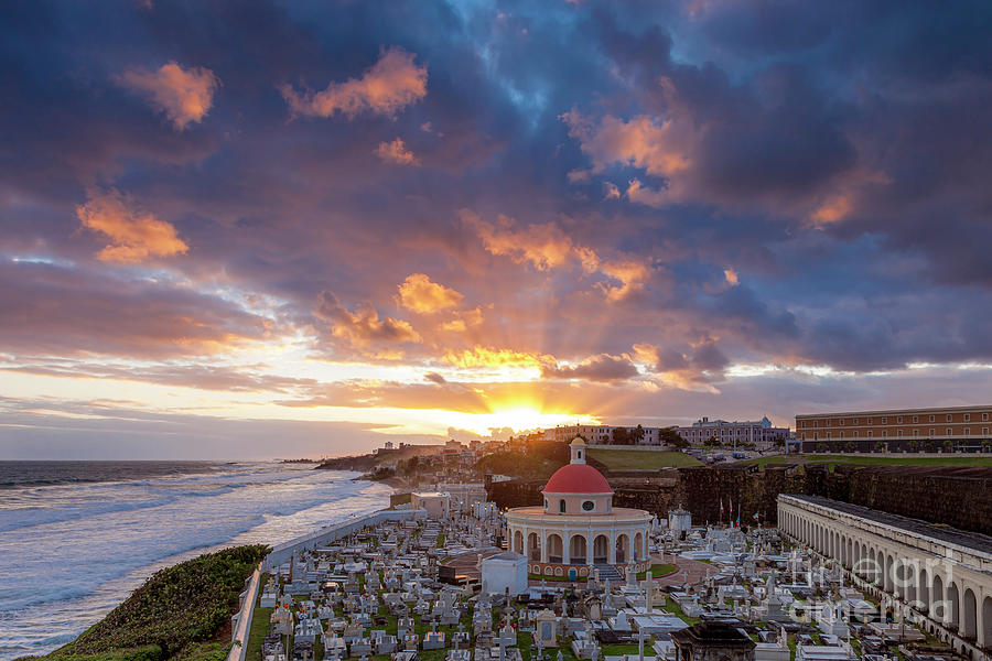 Sunrise Over San Juan Puerto Rico Photograph