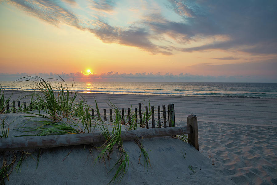 Sunrise over the Atlantic Ocean Photograph by Matthew DeGrushe