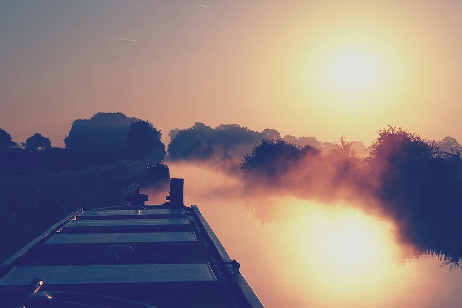 Sunrise Over The Canal Photograph by Ian Hutson
