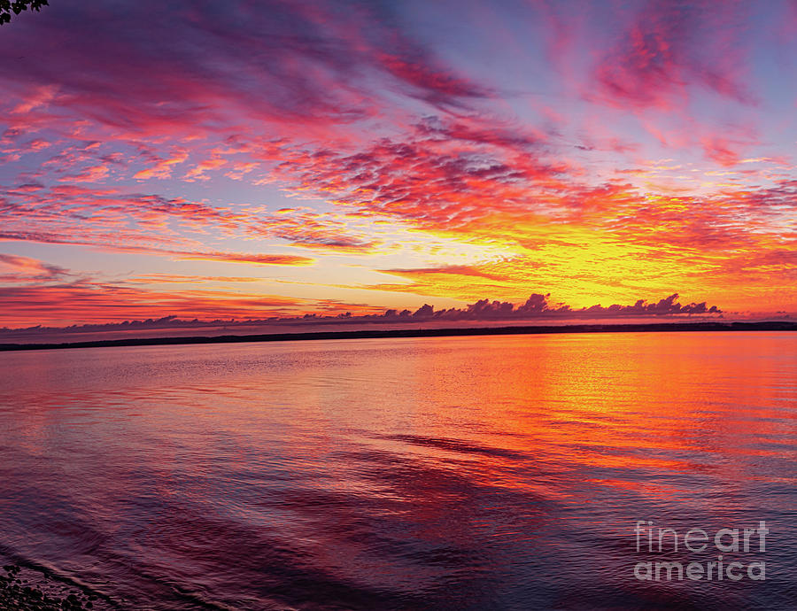 Sunrise Panorama Photograph by William Norton
