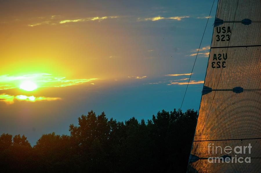 Sunrise Sailing Photograph by Randy J Heath
