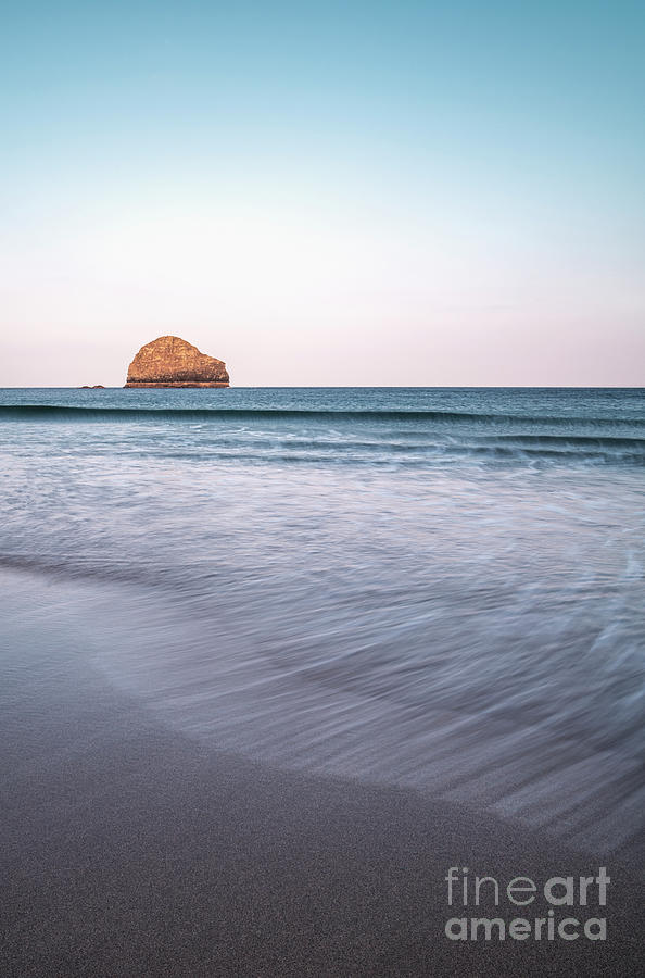 Sunrise Seascape Photograph by David Lichtneker