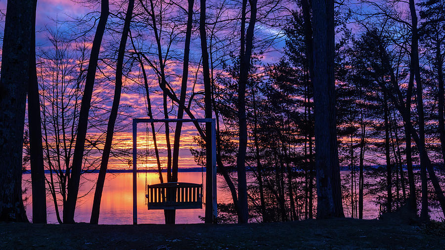 Sunrise Swing Photograph by Joe Holley