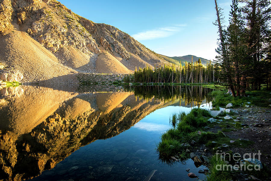 High Sierra Photograph - Sunrise Trumbull_8011 by Baywest Imaging