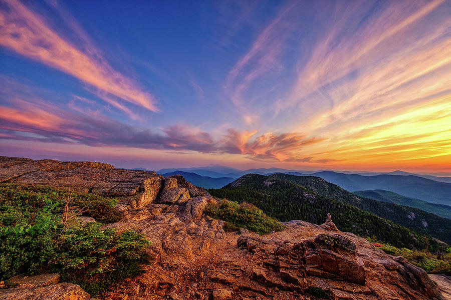 Mountain Photograph - Sunrise Upon Chocorua. by Jeff Sinon