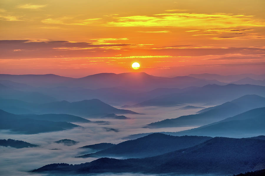 Sunrise Valley Photograph by David R Robinson