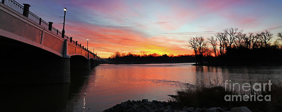 Sunrise Waterville Bridge 1.10.2021  5854 Photograph by Jack Schultz