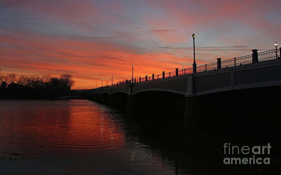 Sunrise Waterville Bridge 1.10.2021  8382 Photograph by Jack Schultz