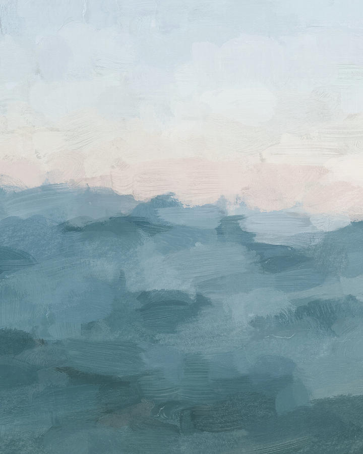 Sunrise Waves Painting by Rachel Elise