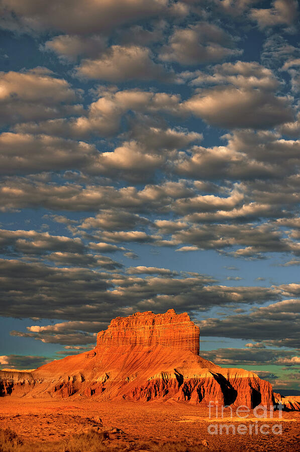 Sunrise Wild Horse Butte Goblin Valley Utah Photograph by Dave Welling