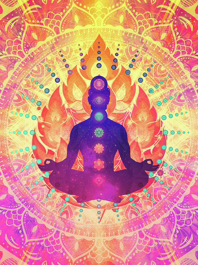 Sunrise Zen Chakra Yoga Meditation Digital Art by Cameron Gray - Fine Art  America