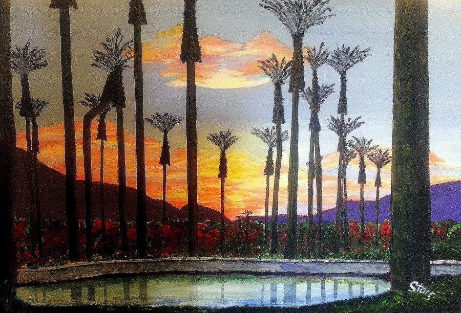 Sunrises On A Golf Course Painting
