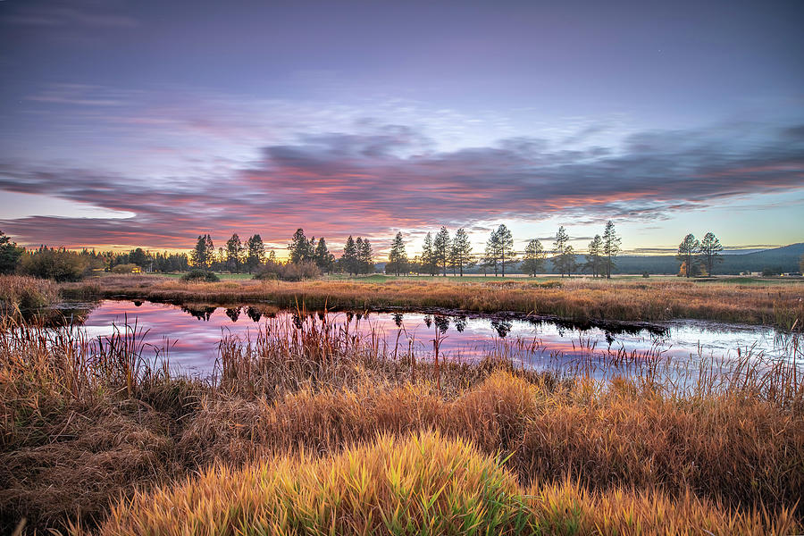 Sunriver Sunset Photograph by Michael DeGrenier Sunriver Sunset Photograph by Michael DeGrenier