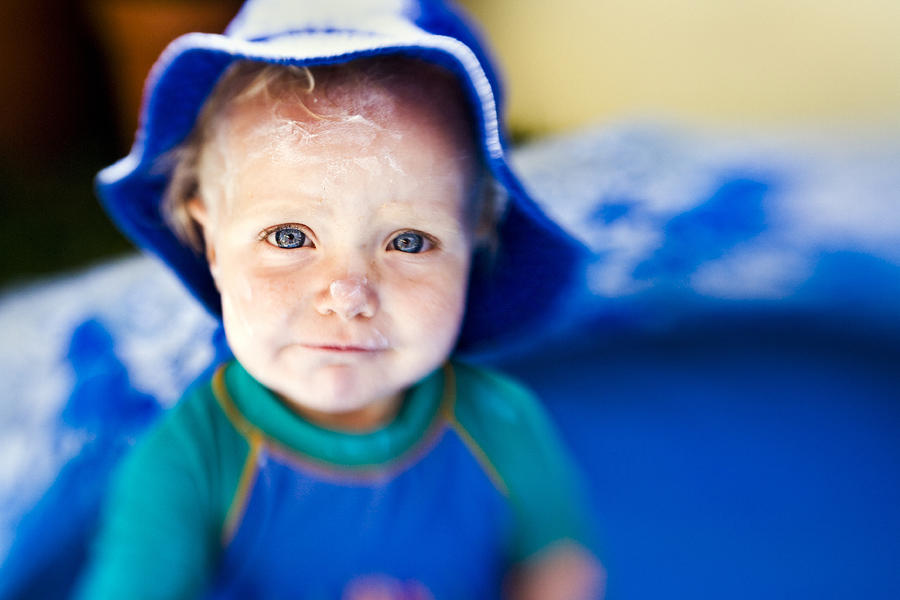 Sunscreen baby Photograph by RapidEye