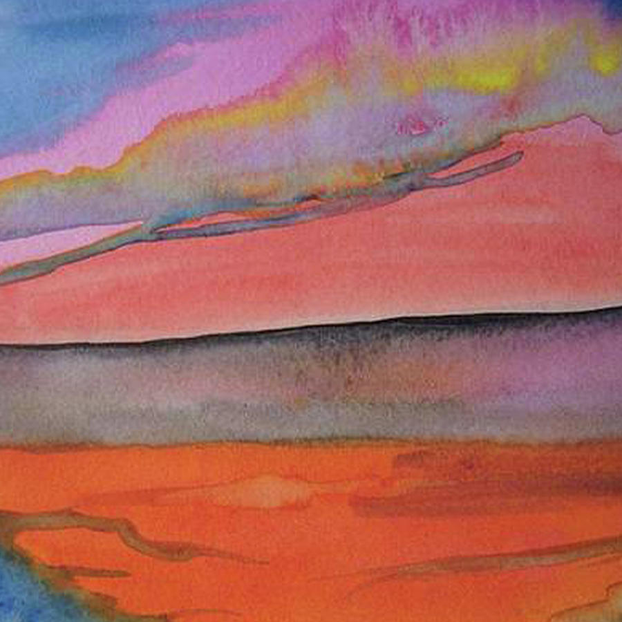 Sunset 4 Painting by Joanna Smith