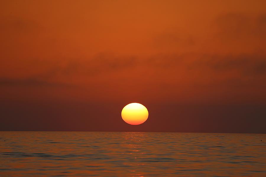 Sunset 5 Photograph by Mingming Jiang