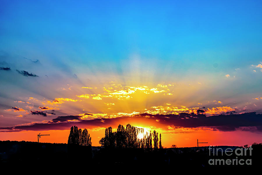 Sunset 6 Photograph by Nina Ficur Feenan