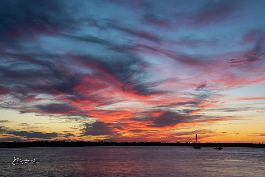 Sunset Across the Bay Photograph by Robert Arnold | Fine Art America