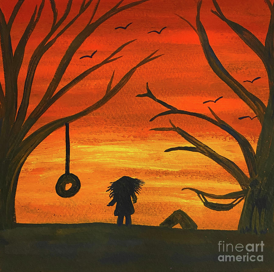 Sunset Adventure Painting by Lisa Neuman